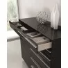 J&M Furniture Beja Chiffonier In Black  - J&M Furniture Beja Chiffonier In Black 