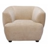 Bekker Accent Chair in Golden Beige- front view 1
