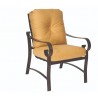 Woodard Belden Dining Arm Chair - Angled