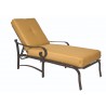 Woodard Belden Adjustable Chaise Lounge - Angled