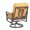 Woodard Belden Cushion Swivel Rocking Lounge Chair - Back View - Woodard Belden Cushion Swivel Rocking Lounge Chair - Back View