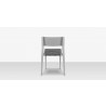 Source Furniture Belmont Dining Side Rope Chair Silver Back