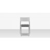 Source Furniture Belmont Dining Side Rope Chair Silver Side