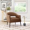 Zuo Modern Berkeley Accent Chair Vintage Brown - Lifestyle
