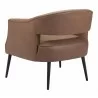 Zuo Modern Berkeley Accent Chair Vintage Brown - Angled View - Zuo Modern Berkeley Accent Chair Vintage Brown - Angled View