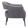 Zuo Modern Berkeley Accent Chair Vintage Gray- Side View