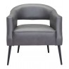 Zuo Modern Berkeley Accent Chair Vintage Gray- Front View