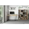 TemaHome Flow Desk in Oak & Black Lacquered Steel - Lifestyle 3 - TemaHome Flow Desk in Oak & Black Lacquered Steel - Lifestyle 3