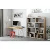 TemaHome Flow Desk in Oak & Black Lacquered Steel - Lifestyle 2 - TemaHome Flow Desk in Oak & Black Lacquered Steel - Lifestyle 2