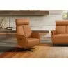 Beverly Swivel Recliner in Camel- Lifestyle - Beverly Swivel Recliner in Camel- Lifestyle
