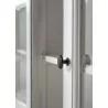 Nova Solo Classic Buffet with Glass Doors, Close up Angle - Nova Solo Classic Buffet with Glass Doors, Close up Angle