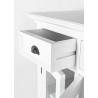Nova Solo Buffet with 4 Glass Doors 3 Drawers, Closeup Angle