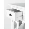 Nova Solo Buffet with 4 Glass Doors 3 Drawers, Closeup Angle - Nova Solo Buffet with 4 Glass Doors 3 Drawers, Closeup Angle