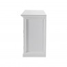 Nova Solo Buffet with 4 Glass Doors 3 Drawers, Side Angle