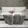 Sunpan Lynx Coffee Table in Antique Grey - Lifestyle - Sunpan Lynx Coffee Table in Antique Grey - Lifestyle