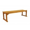 Anderson Teak Mason 3-Seater Backless Bench - Front