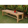 Anderson Teak Hampton 3-Seater Backless Bench- side view