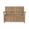 Anderson Teak Vilano Storage Bench box view - Anderson Teak Vilano Storage Bench box view