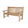 Anderson Teak Devonshire 3-Seater Extra Thick Bench side view
