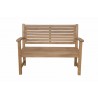 Anderson Teak Victoria 48" 2-Seater Bench - Front