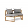 Anderson Teak Circular Modular Deep Seating - Light Grey