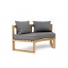 Anderson Teak Circular Modular Deep Seating - Grey