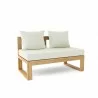 Anderson Teak Straight Modular Deep Seating - Natural - Anderson Teak Straight Modular Deep Seating - Natural