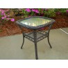 Tortuga Outdoor Biloxi 3Pc Bistro Set Espresso Wicker Table