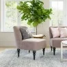 Bintulu Accent Chair in Taupe- Lifestyle 1 - Bintulu Accent Chair in Taupe- Lifestyle 1