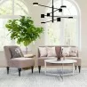 Bintulu Accent Chair in Taupe- Lifestyle 2 - Bintulu Accent Chair in Taupe- Lifestyle 2