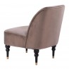 Bintulu Accent Chair in Taupe- Side View