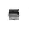 Bull BBQ Bison Premium Drop In Charcoal Grill - Front and Opened