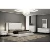 Whiteline Modern Living Abrazo Bed King In White - Lifestyle - Whiteline Modern Living Abrazo Bed King In White - Lifestyle