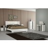 Whiteline Modern Living Kimberly Bed King In High Gloss White - Lifestyle 3