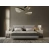 iving Raphael King Bed in Light Gray- Lifestyle 2 - iving Raphael King Bed in Light Gray- Lifestyle 2