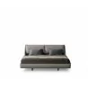 iving Raphael King Bed in Light Gray-front view 2 - iving Raphael King Bed in Light Gray-front view 2