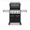Broil King Baron 420 Pro Grill - NG/LP - Open and Closed - Broil King Baron 420 Pro Grill - NG/LP - Open and Closed