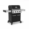 Broil King Baron 420 Pro Grill - NG/LP - Close and Angled - Broil King Baron 420 Pro Grill - NG/LP - Close and Angled