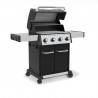 Broil King Baron 420 Pro Grill - NG/LP - Open and Angled