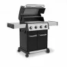 Broil King Baron 420 Pro Grill - NG/LP - Open and Angled - Broil King Baron 420 Pro Grill - NG/LP - Open and Angled