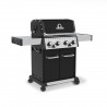 Broil King Baron 490 Pro Grill - NG/LP - Closed and Angled