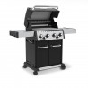 Broil King Baron 490 Pro Grill - NG/LP - Open and Angled