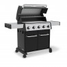 Broil King Baron 520 Pro Grill - NG/LP - Angled and Open