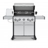 Broil King Baron S 590 PRO IR Grill - Front and Open