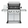 Broil King Baron S 590 PRO IR Grill - Front and Open - Broil King Baron S 590 PRO IR Grill - Front and Open