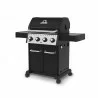 Broil King Crown 420 Gas Grill - NG/LP - Angled Shelf View - Broil King Crown 420 Gas Grill - NG/LP - Angled Shelf View