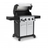 Broil King Crown 440 Gas Grill - NG/LP - Angled and Open