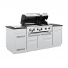 Broil King Imperial S 690i - LP/NG - Angled and Open