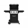 Broil King Monarch 320 Gas Grill - NG - Front and Opened - Broil King Monarch 320 Gas Grill - NG - Front and Opened