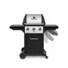 Broil King Monarch 320 Gas Grill - NG - Folding Shelf - Broil King Monarch 320 Gas Grill - NG - Folding Shelf
